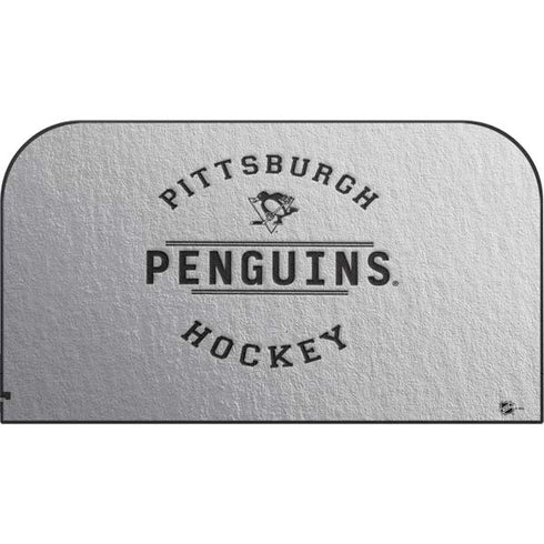 NHL Pittsburgh Penguins Black Text Nintendo Switch 2 (2025) with Joy-Con Skin